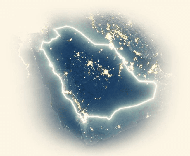 Saudi digital transformation and regional innovation visual